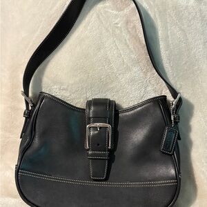 Vintage Hampton hobo leather purse